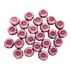 Flower Beads - Pressed