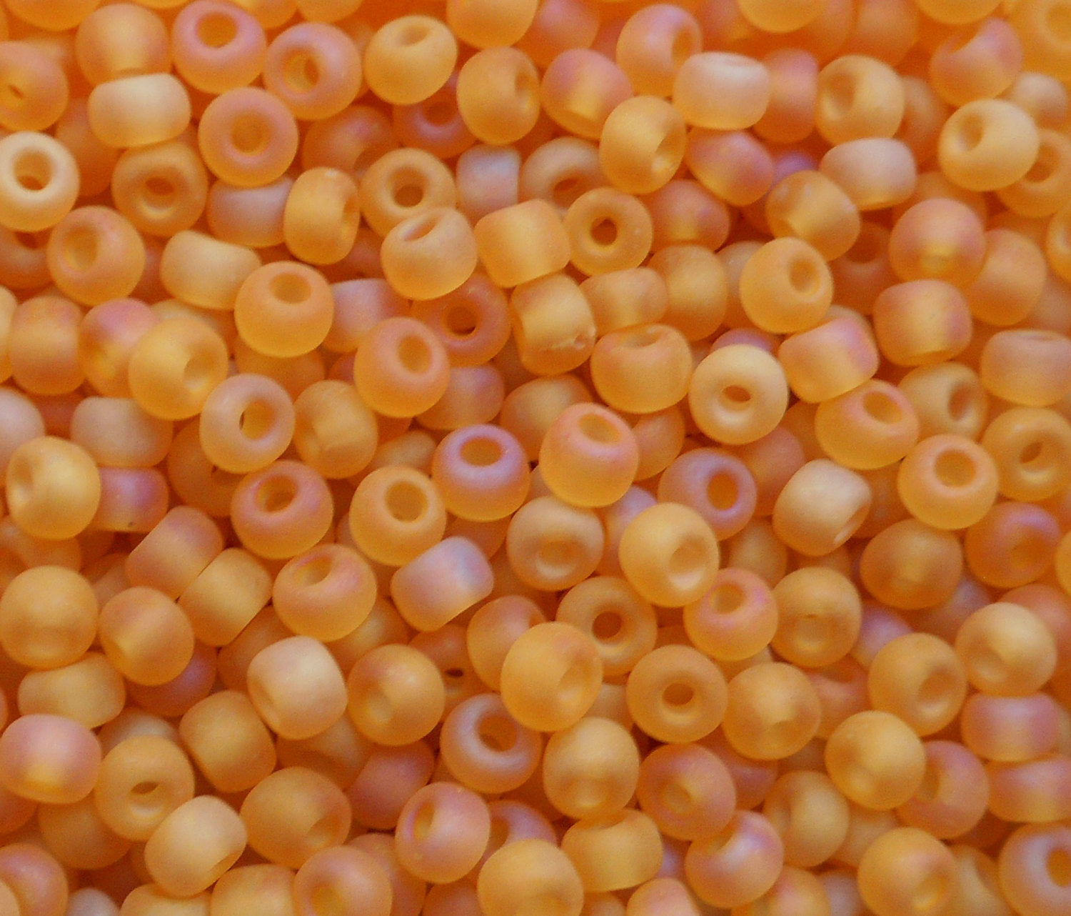 24 grams Amber, Topaz AB Matte Czech 6/0 large glass seed beads, size 6 Preciosa Rocaille 4mm spacer beads, large, big hole C2524